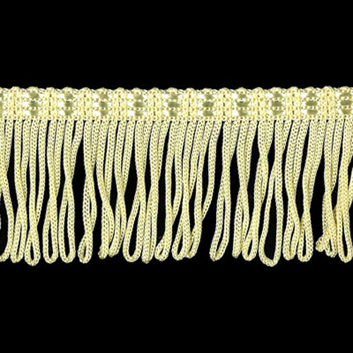 52491 Fringe Looped 45mm Biscuit