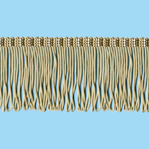 52504 Fringe Looped 35mm French Cream