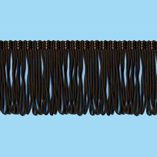 52507 Fringe Looped 35mm Brown