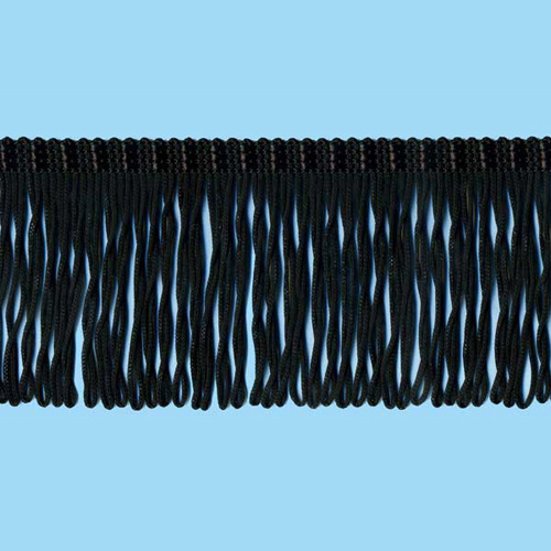 52508 Fringe Looped 35mm Black
