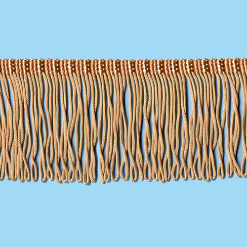52509 Fringe Looped 35mm Peach