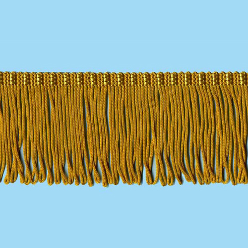 52520 Fringe Looped 35mm Burnt Gold