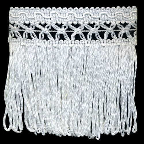 52535 Fringe Looped 50mm White