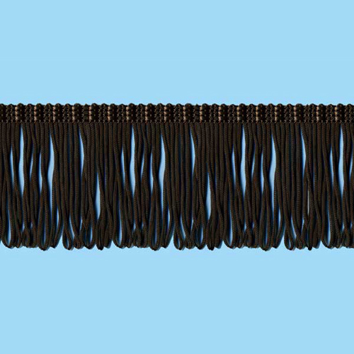 52547 Fringe Looped 45mm Brown