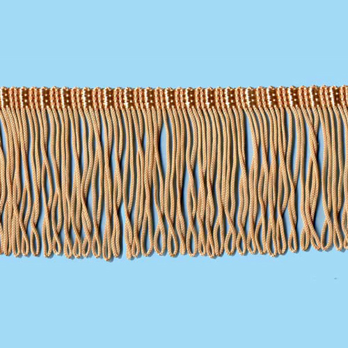 52549 Fringe Looped 45mm Peach
