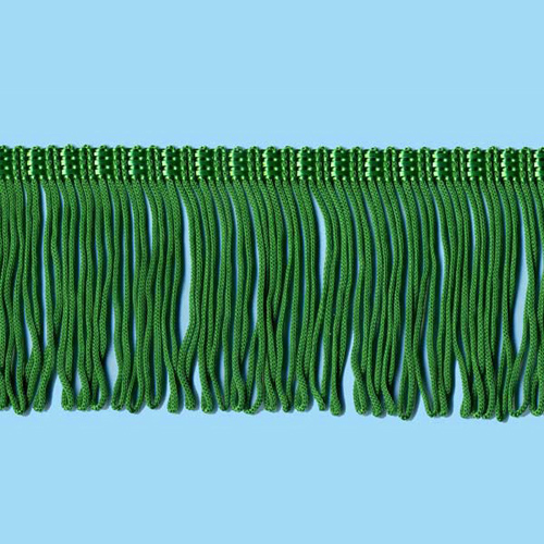 52562 Fringe Looped 45mm Emerald