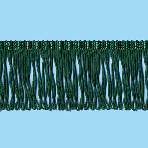 52563 Fringe Looped 45mm Hunter Green