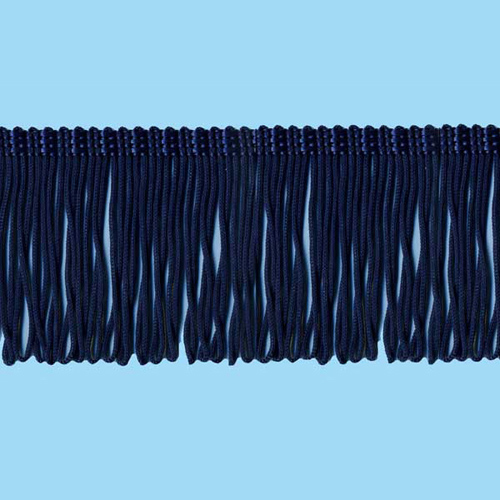 52567 Fringe Looped 45mm Navy