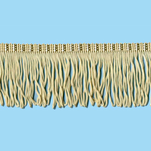 52585 Fringe Looped 70mm Wheat