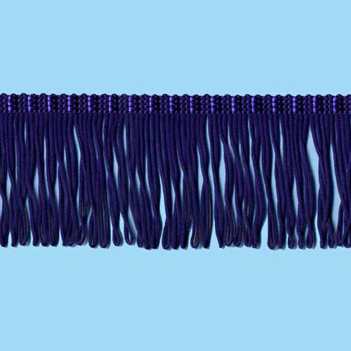 52597 Fringe Looped 70mm Purple