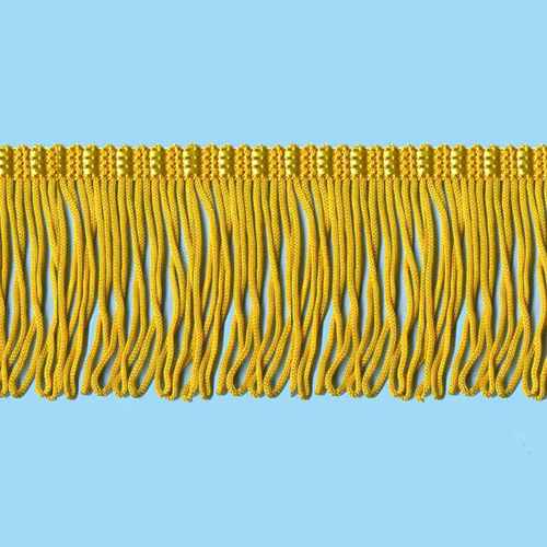 52598 Fringe Looped 70mm Sunflower
