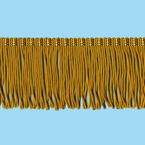 52600 Fringe Looped 70mm Burnt Gold