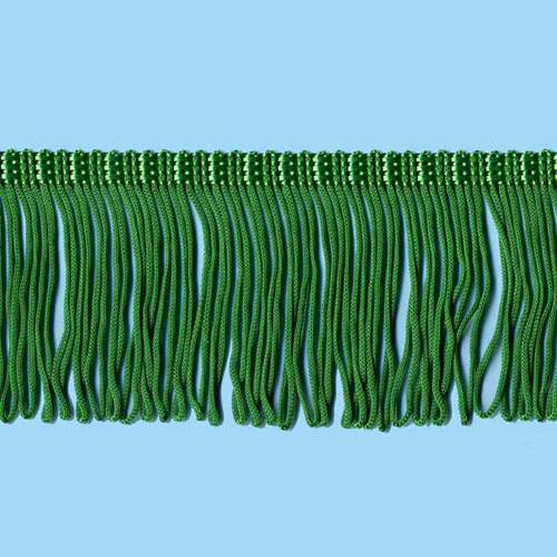 52602 Fringe Looped 70mm Emerald