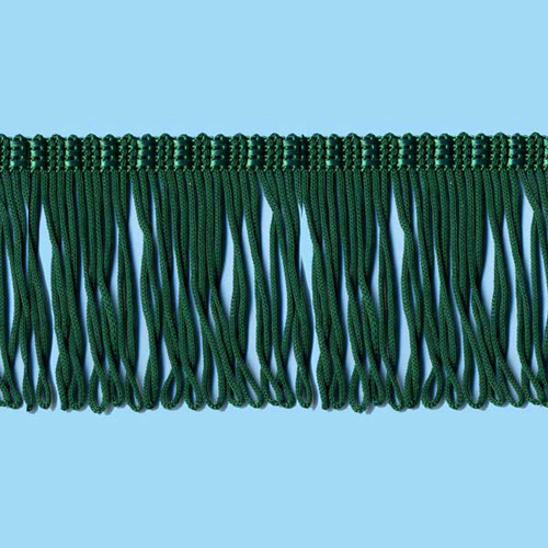 52603 Fringe Looped 70mm Hunter Green