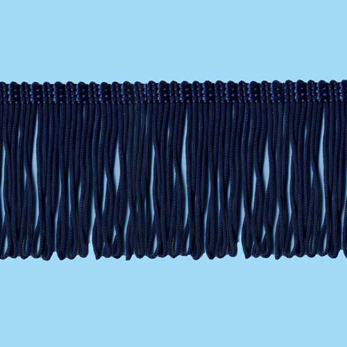 52607 Fringe Looped 70mm Navy