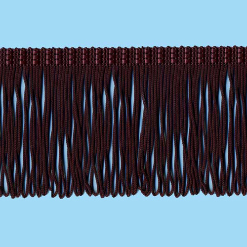 52635 Fringe Looped 150mm Burgundy