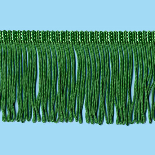52642 Fringe Looped 150mm Emerald