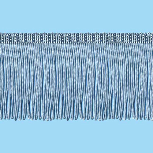 52645 Fringe Looped 150mm Blue