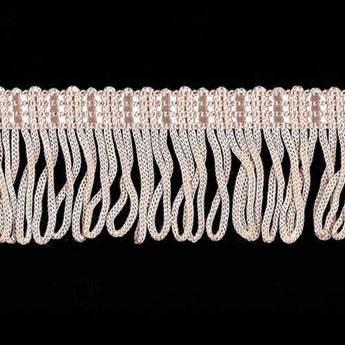 52650 Fringe Looped 35mm Soft Pink