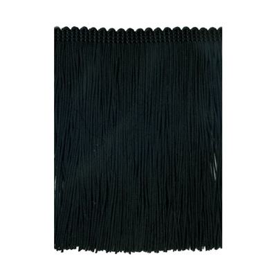 52672 Fringe Cut 150mm Black