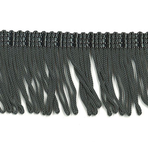 52756 Fringe Looped 45mm Dark Grey