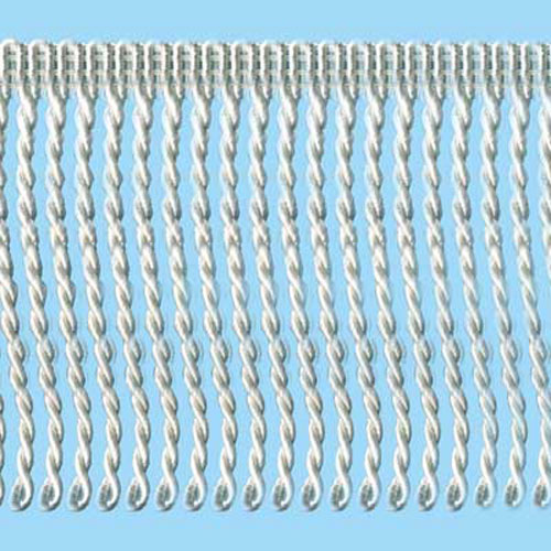 52813 Fringe Bullion 70mm Cream