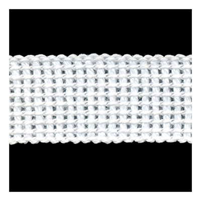 53009 Webbing Cotton 16mm White