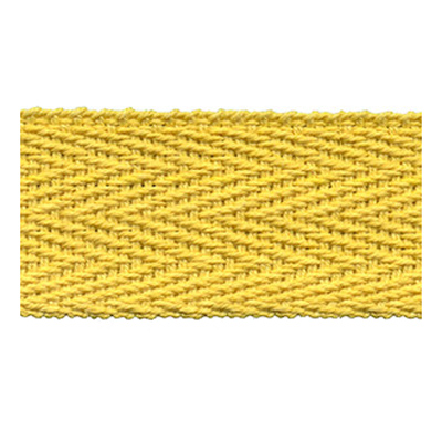 53121 Webbing Cotton 25mm Daffodil
