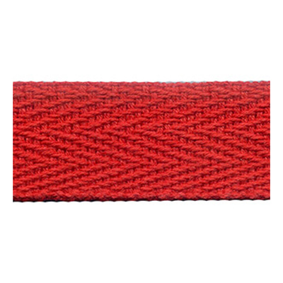 53137 Webbing Cotton 20mm Red