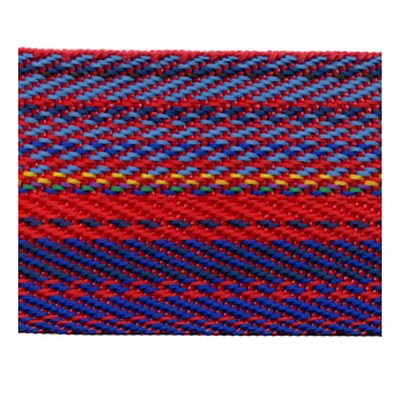 53253 Webbing Polypropylene 50mm Multi Stripe