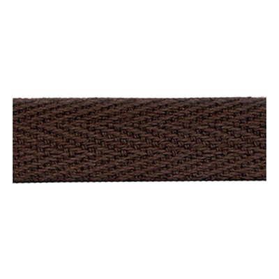 53345 Webbing Cotton 12mm Brown