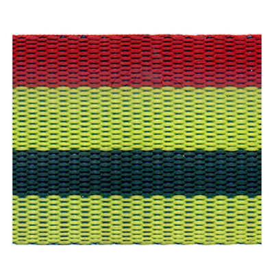 53424 Webbing Polypropylene 50mm Multi Stripe