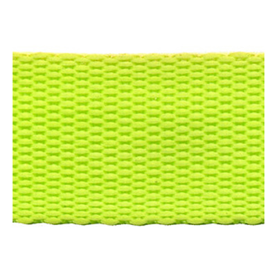 53428 Webbing Polypropylene 25mm Fluro Green