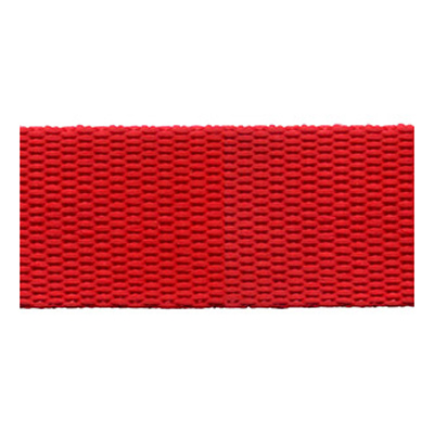 53509 Webbing Polyester 25mm Red