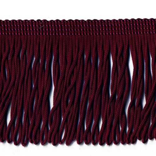 54075 Fringe Looped 70mm Wine