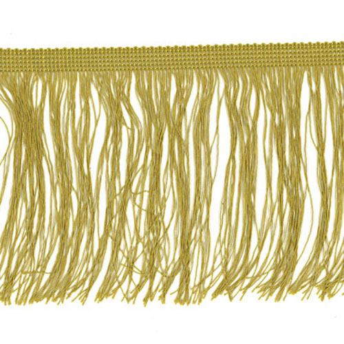 54081 Fringe Cut 150mm Khaki