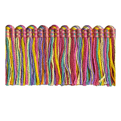 54195 Fringe Ruche 35mm Summer Multi