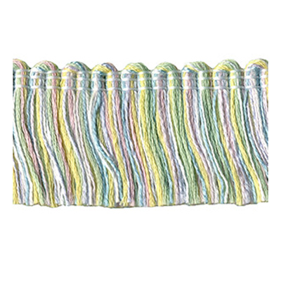 54196 Fringe Ruche 35mm Pastel Multi