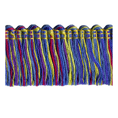 54197 Fringe Ruche 35mm Blue Multi