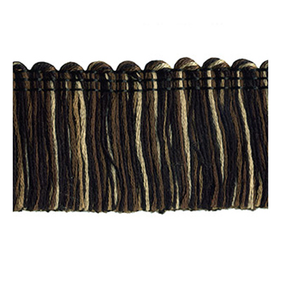 54203 Fringe Ruche 35mm Black Multi