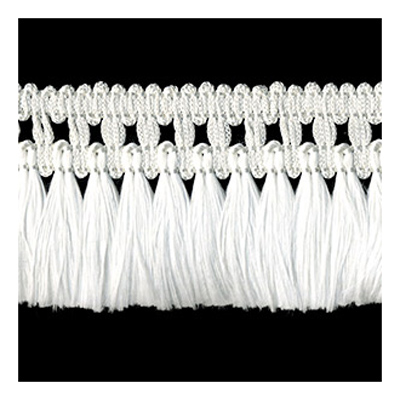 54255 Fringe Tassel 45mm Cream