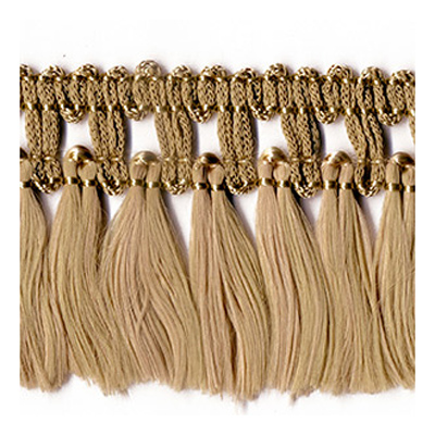 54260 Fringe Tassel 45mm Beige