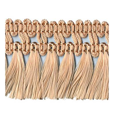 54263 Fringe Tassel 45mm Peach