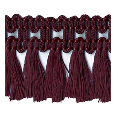 54269 Fringe Tassel 45mm Burgundy