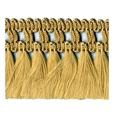 54274 Fringe Tassel 45mm Old Gold