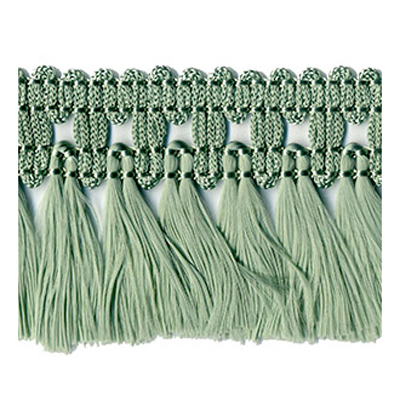 54287 Fringe Tassel 45mm Sage
