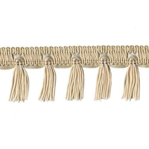 54312 Fringe Tassel 50mm Wheat