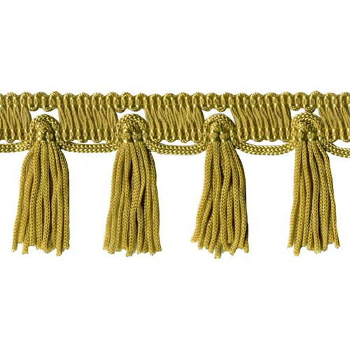 54326 Fringe Tassel 50mm Harvest Gold