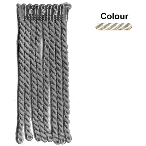 54520 Fringe Bullion 150mm Cream