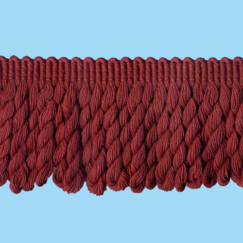 54543 Fringe Bullion 50mm Burgundy